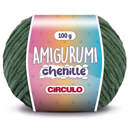 LINHA AMIGURUMI CHENILLE AZUIS / VERDES